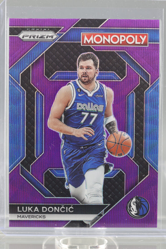 Luka Doncic 2023 Panini Prizm Monopoly All-Star Purple  #PS3       Dallas Mavericks