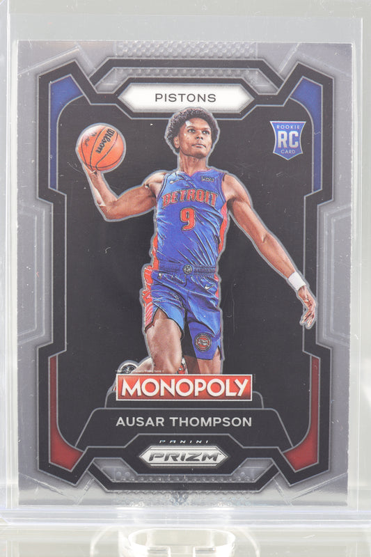 Ausar Thompson 2023 Panini Prizm Monopoly  #27      Rookie Card RC Detroit Pistons