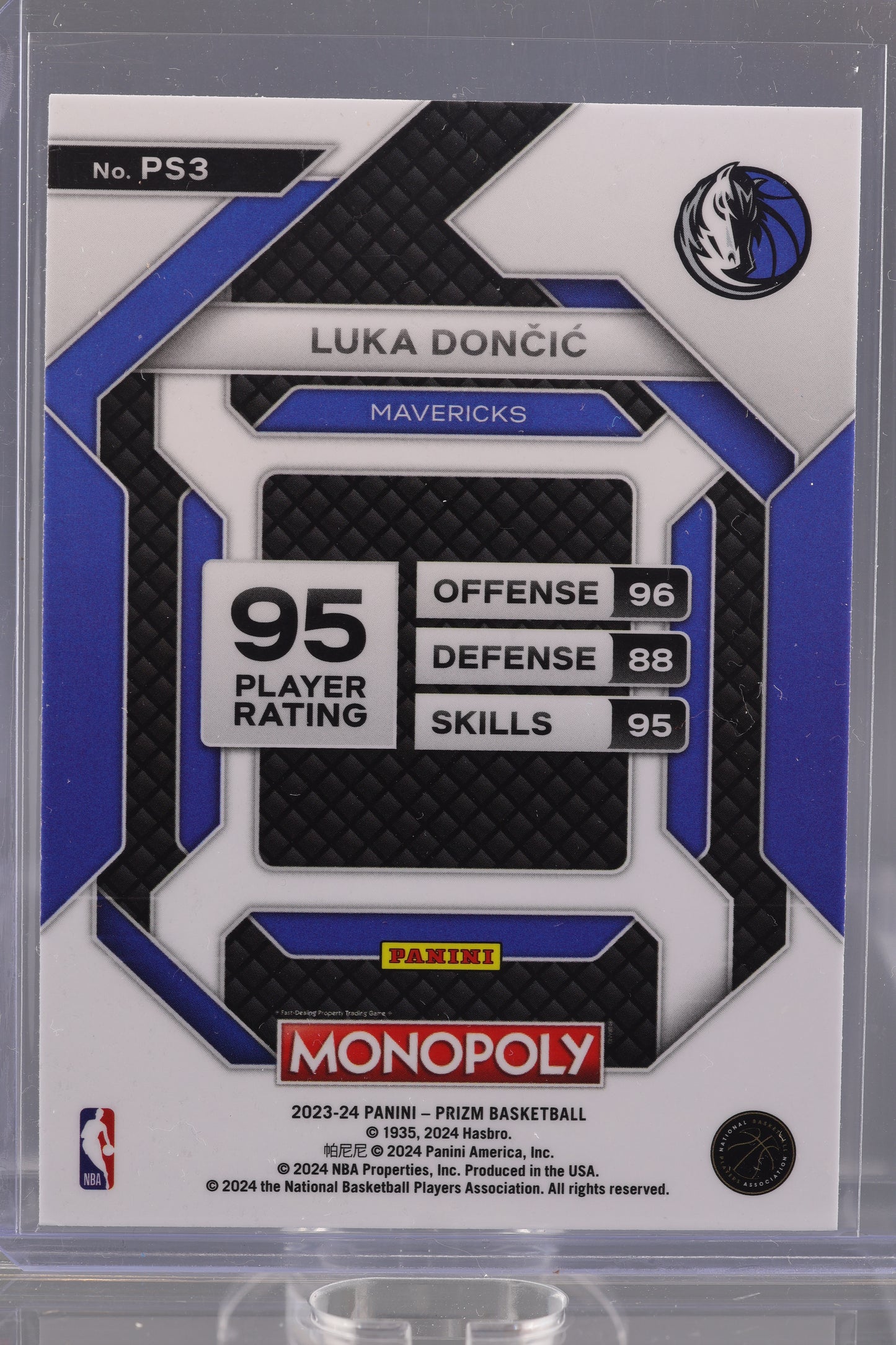 Luka Doncic 2023 Panini Prizm Monopoly All-Star  #PS3       Dallas Mavericks