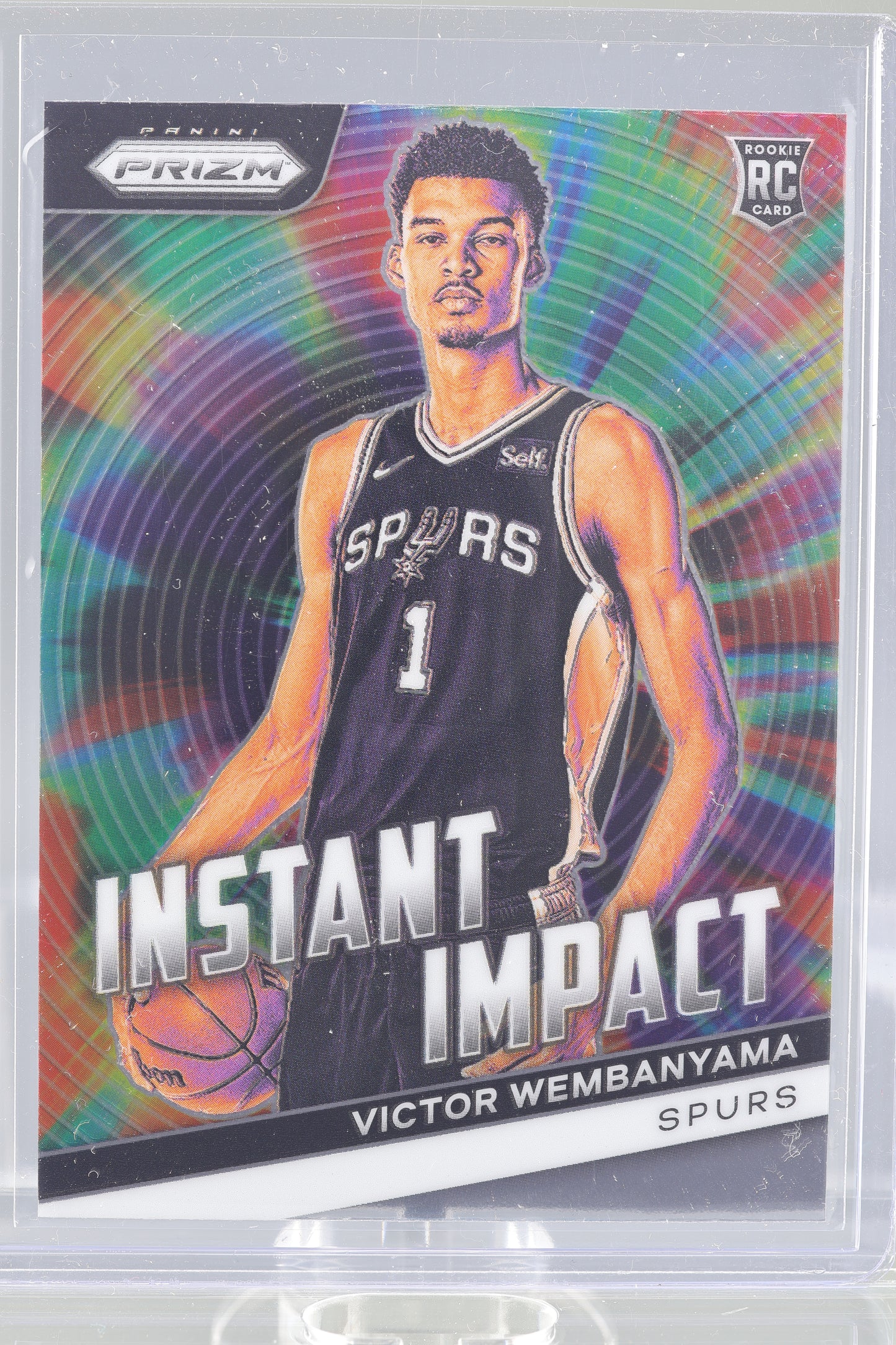 Victor Wembanyama 2023-24 Panini Prizm Instant Impact  #10       Rookie Card RC San Antonio Spurs