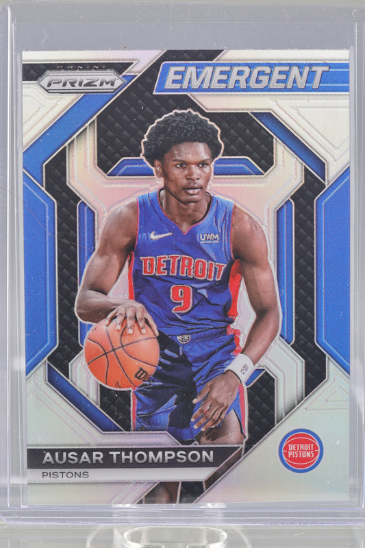 Ausar Thompson 2023-24 Panini Prizm Emergent  #7       Rookie Card RC Detroit Pistons