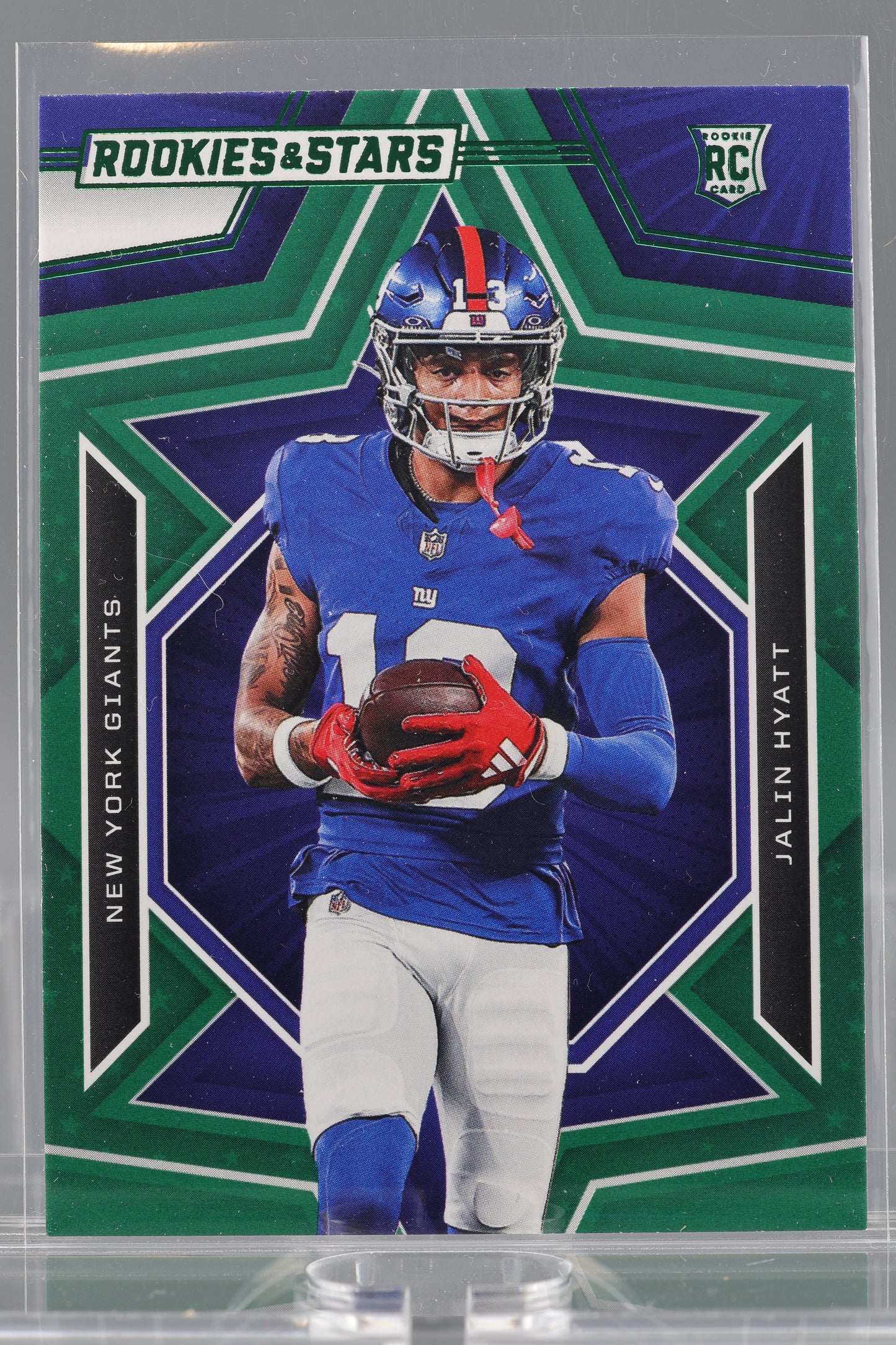 Jalin Hyatt 2023 Panini Rookies & Stars Green  #149       Rookie Card RC New York Giants