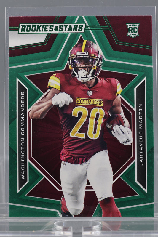 Jartavius Martin 2023 Panini Rookies & Stars Green  #150       Rookie Card RC Washington Commanders