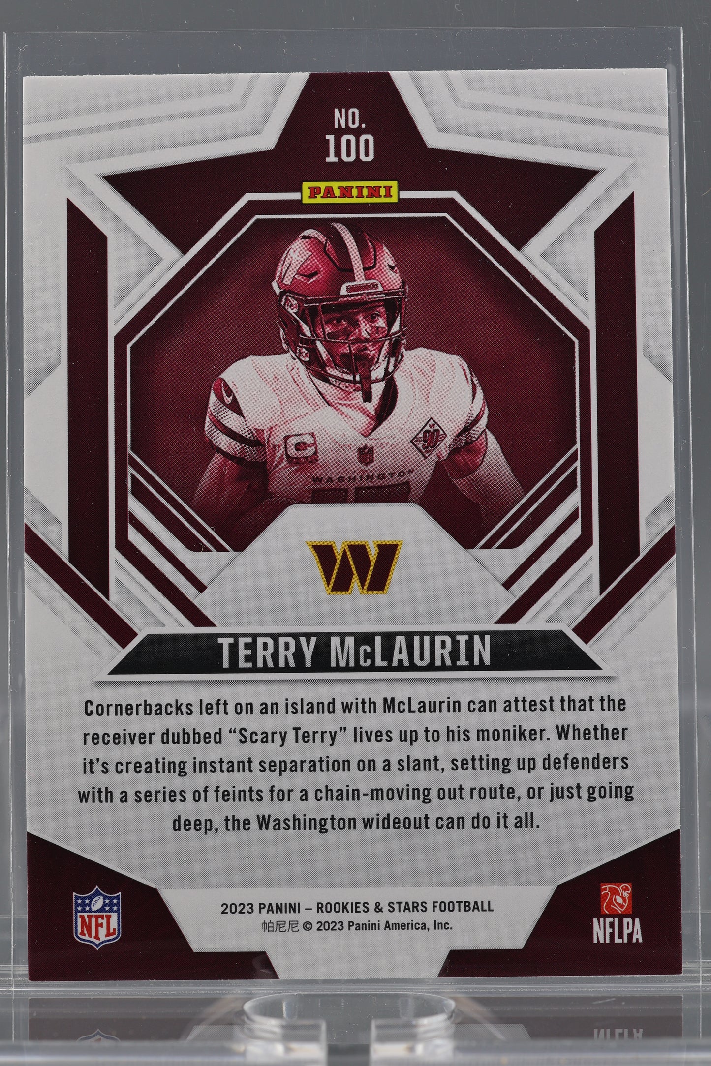 Terry McLaurin 2023 Panini Rookies & Stars Green  #100        Washington Commanders