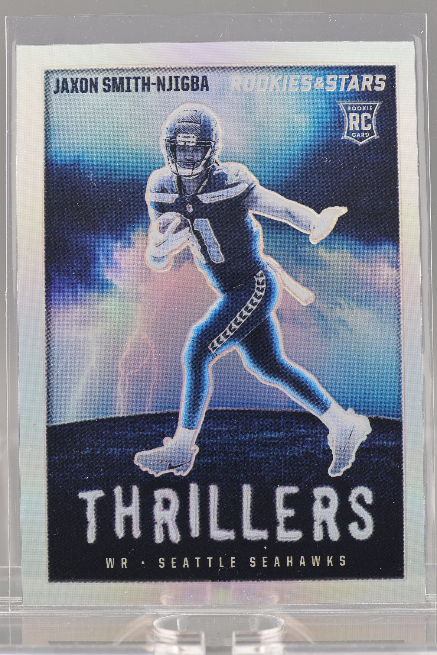 Jaxon Smith-Njigba 2023 Panini Rookies & Stars Thrillers  #TH-27        Seattle Seahawks