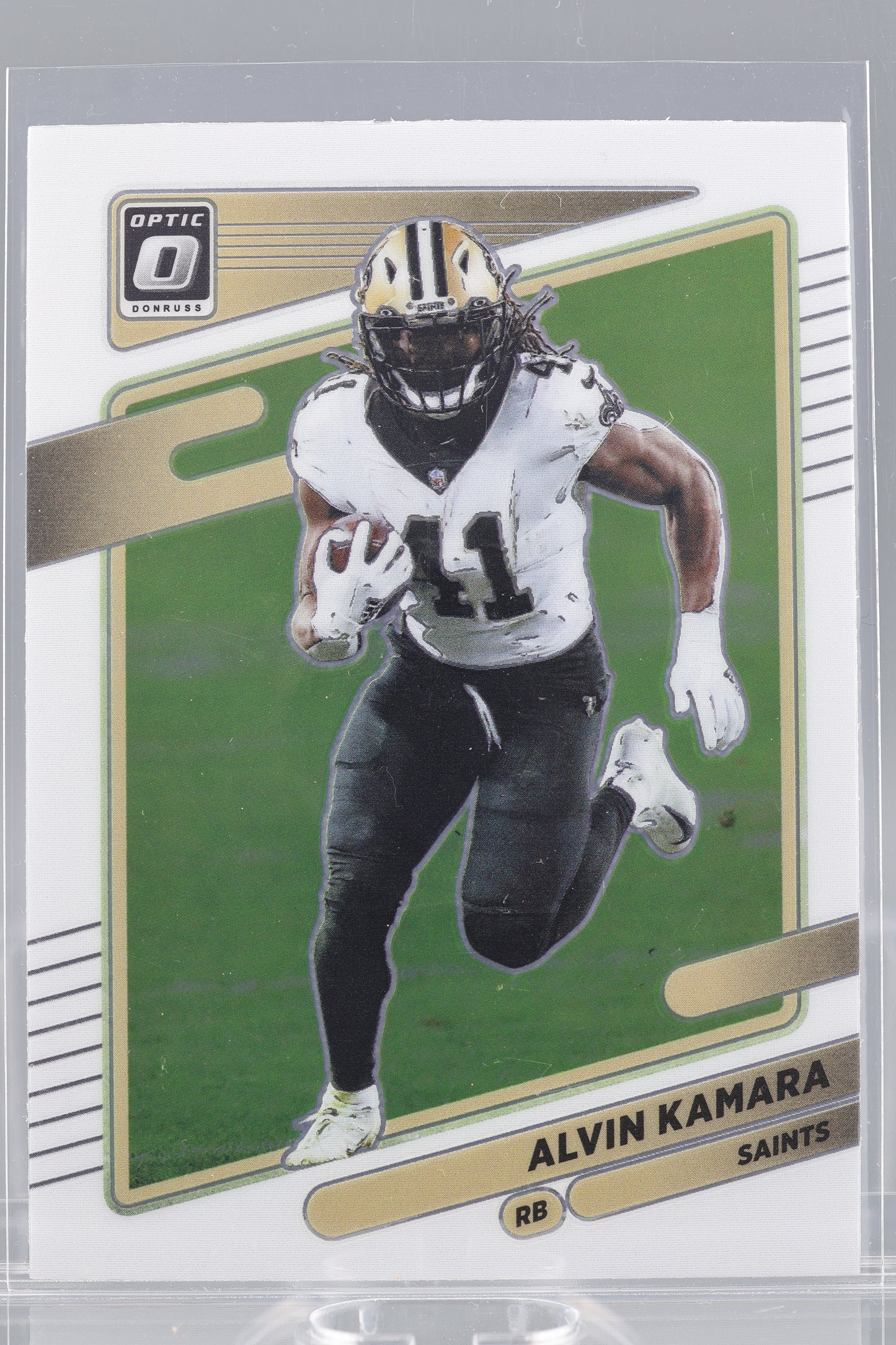 Alvin Kamara 2021 Donruss Optic  #166        New Orleans Saints