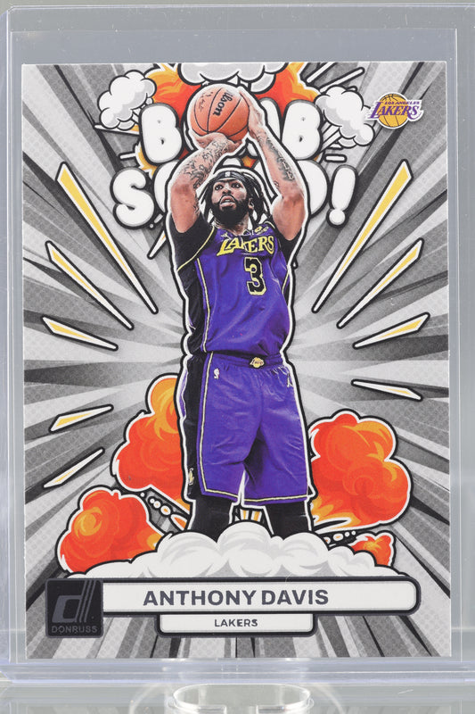 Anthony Davis 2023 Donruss Bomb Squad  #8        Los Angeles Lakers