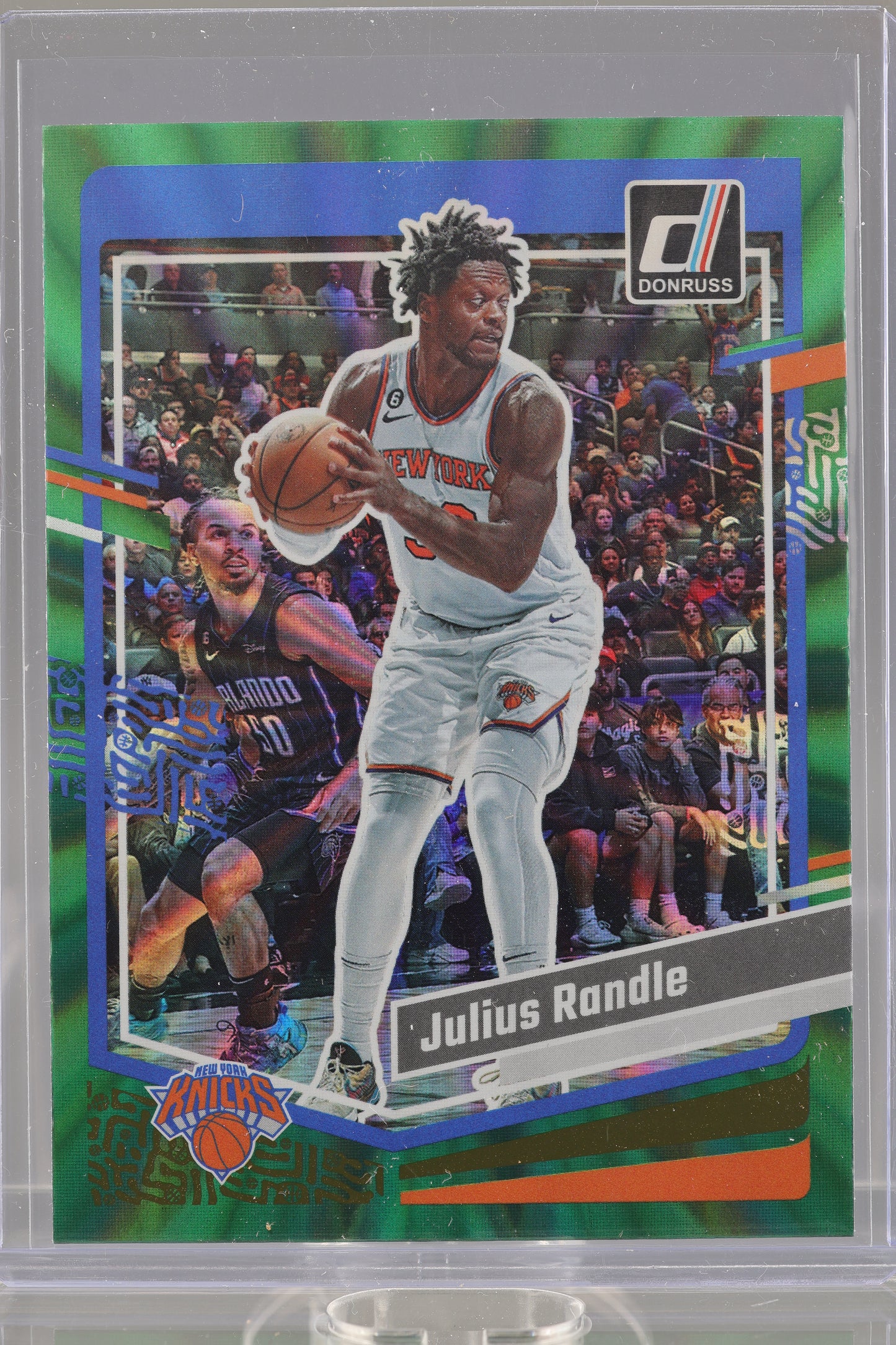 Julius Randle 2023 Donruss Green Laser Holo  #41        New York Knicks