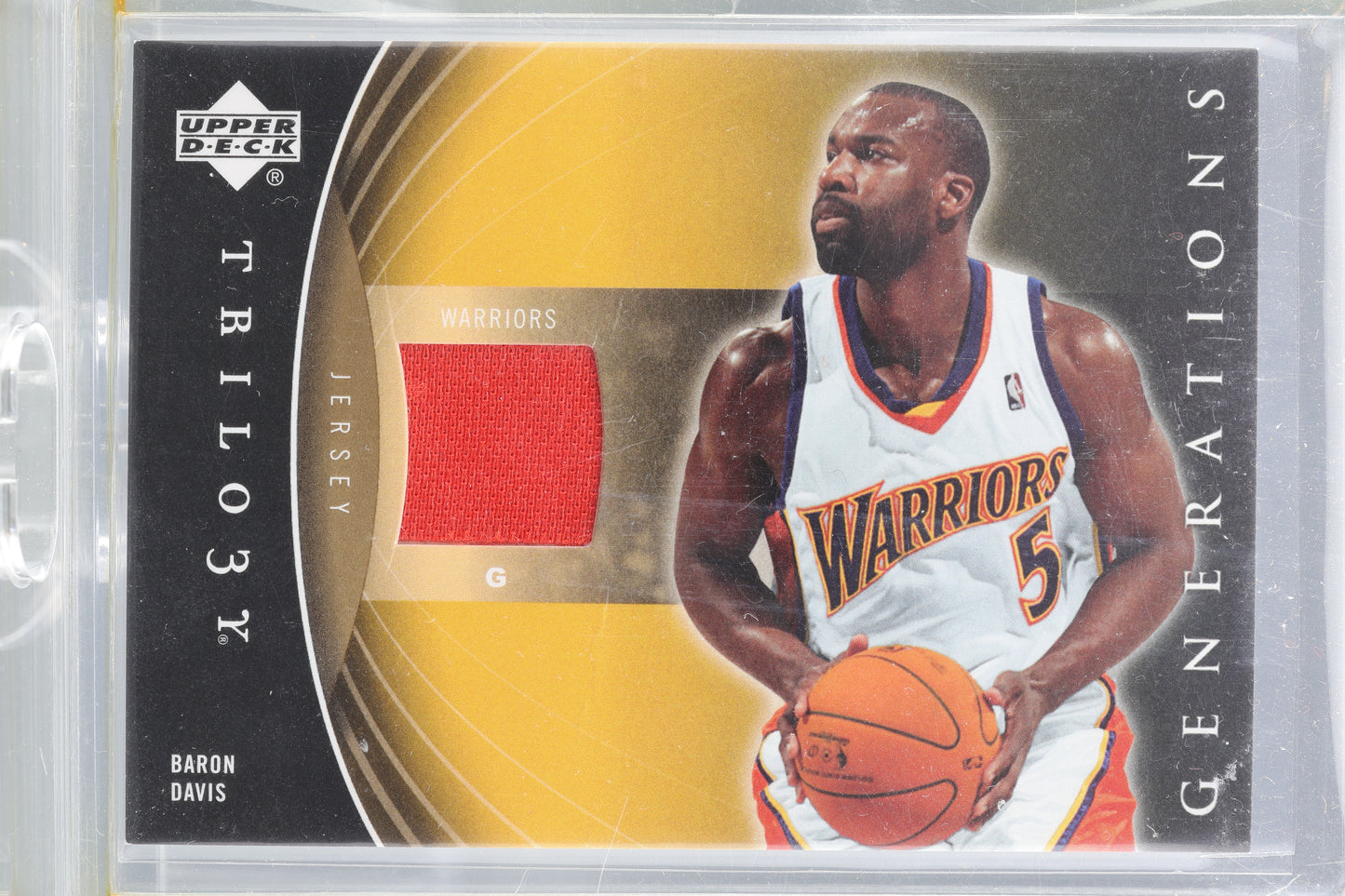 Baron Davis 2007 Upper Deck  #176  Patch      Golden State Warriors