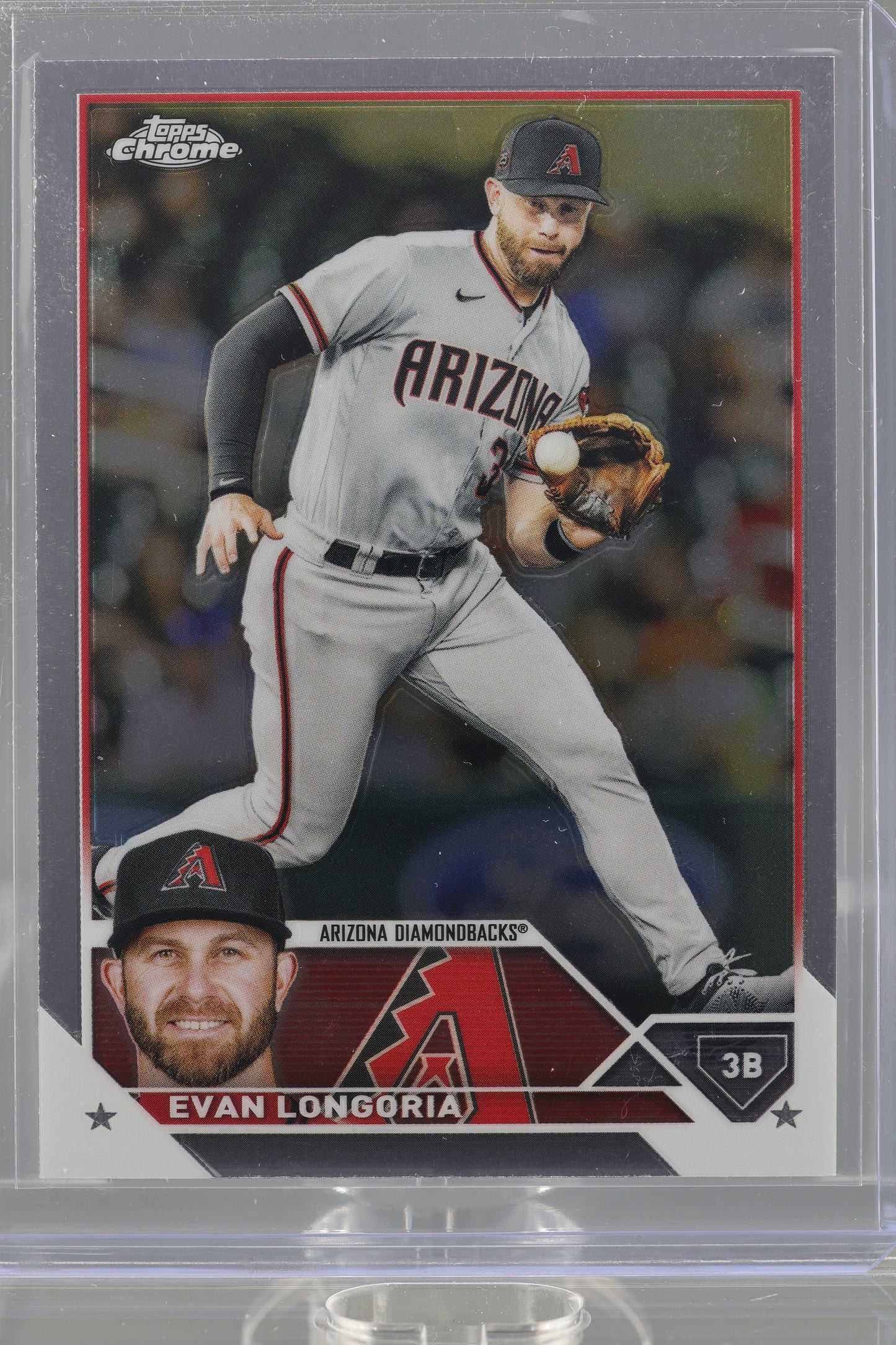 Evan Longoria 2023 Topps Chrome  #166        Arizona Diamondbacks