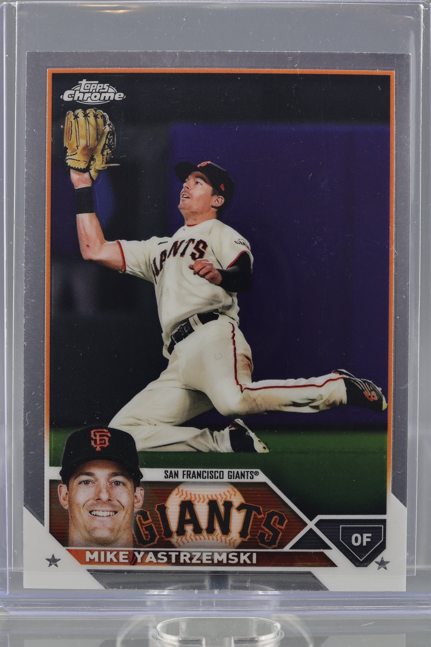 Mike Yastrzemski 2023 Topps Chrome  #111        San Francisco Giants