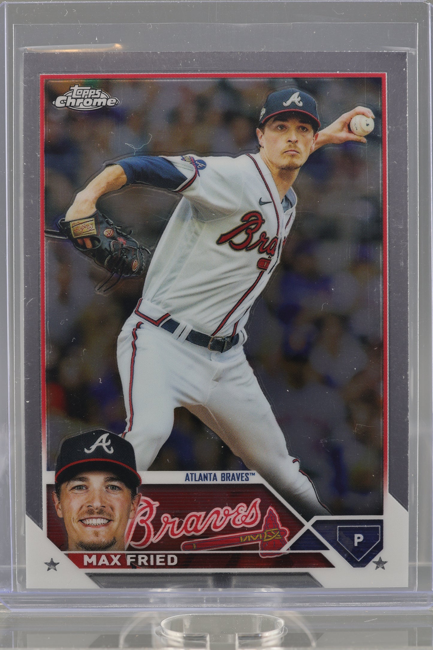 Max Fried 2023 Topps Chrome  #65        Atlanta Braves