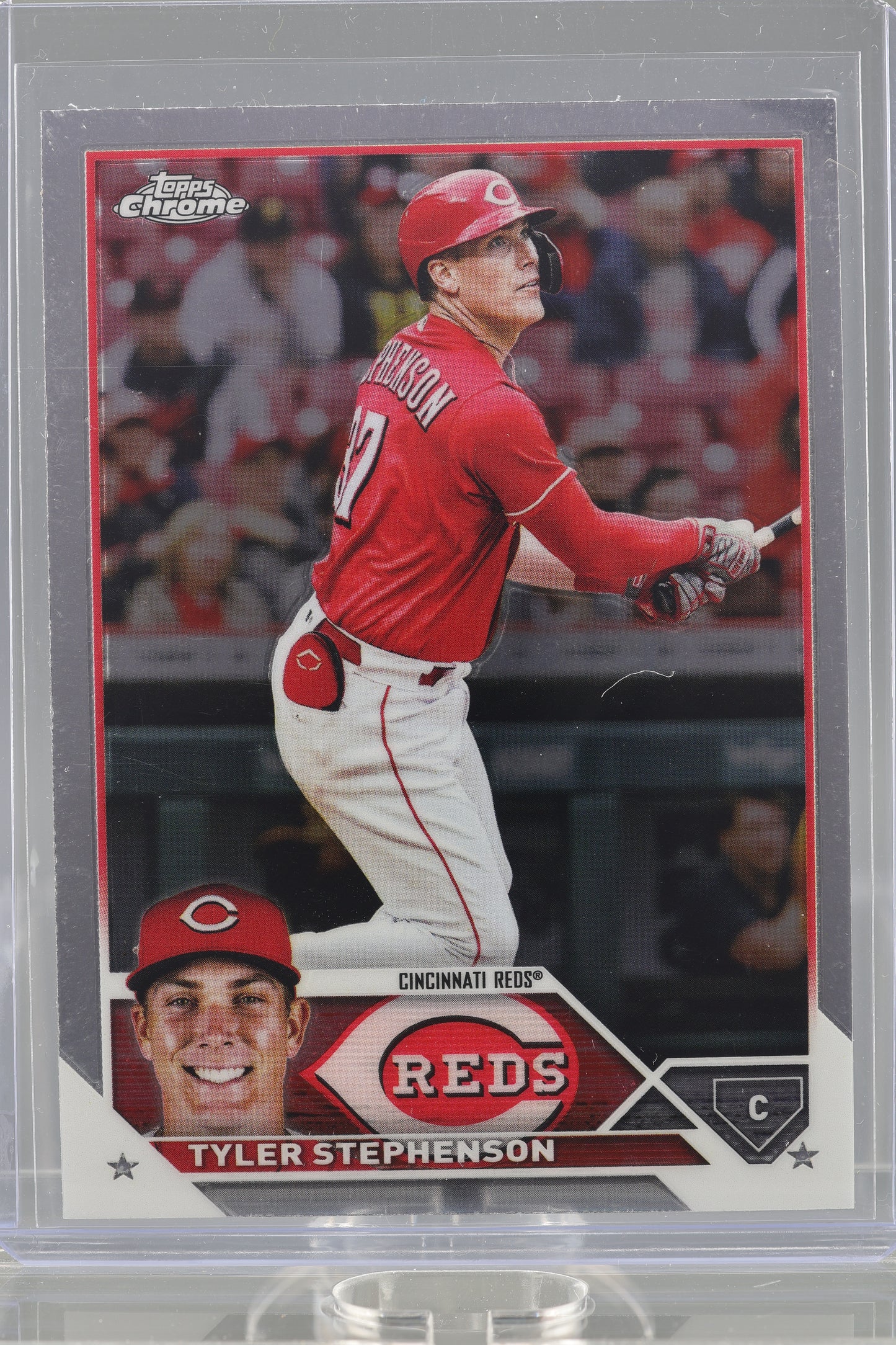 Tyler Stephenson 2023 Topps Chrome  #162        Cincinnati Reds