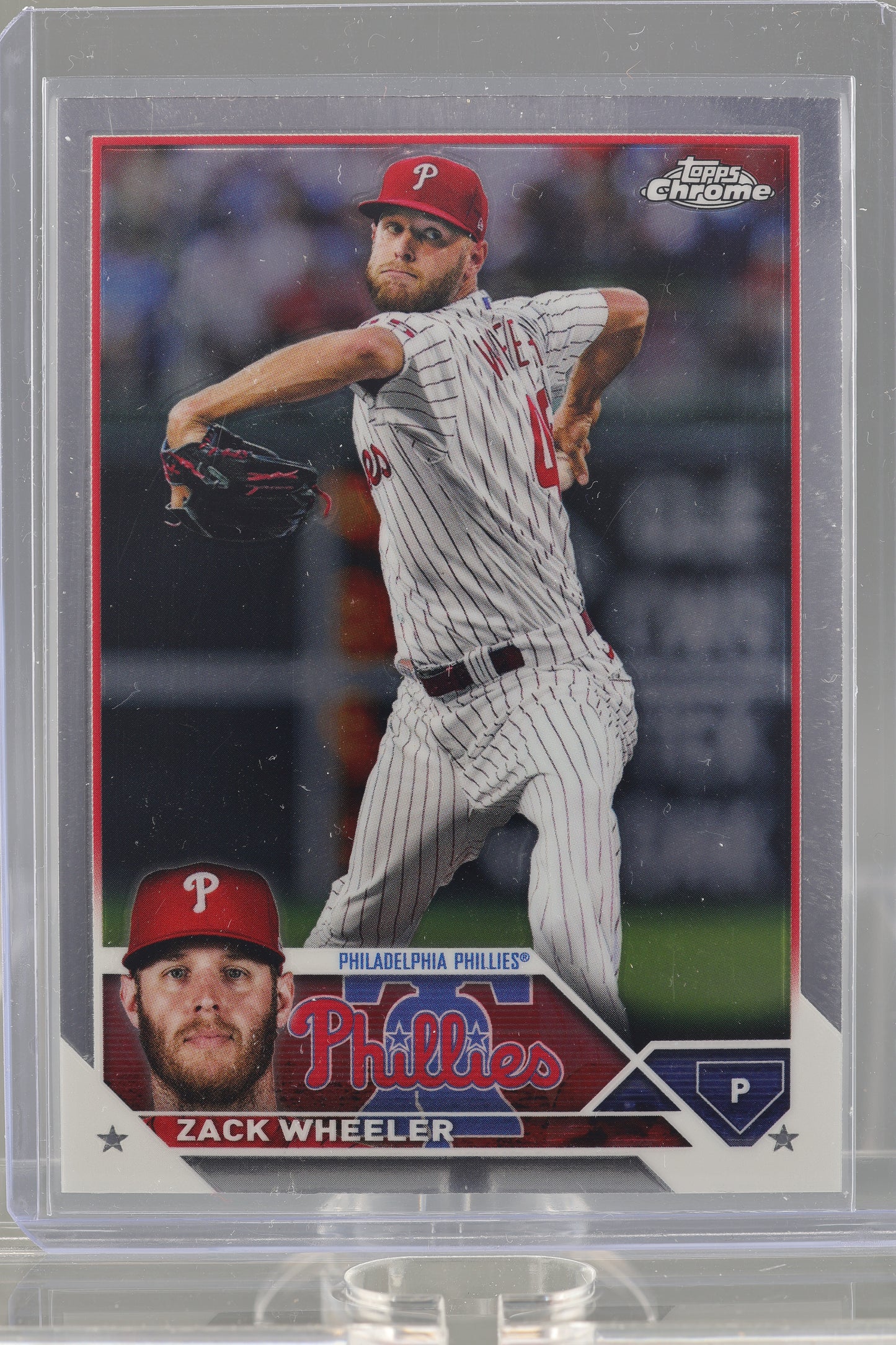 Zack Wheeler 2023 Topps Chrome  #20        Philadelphia Phillies