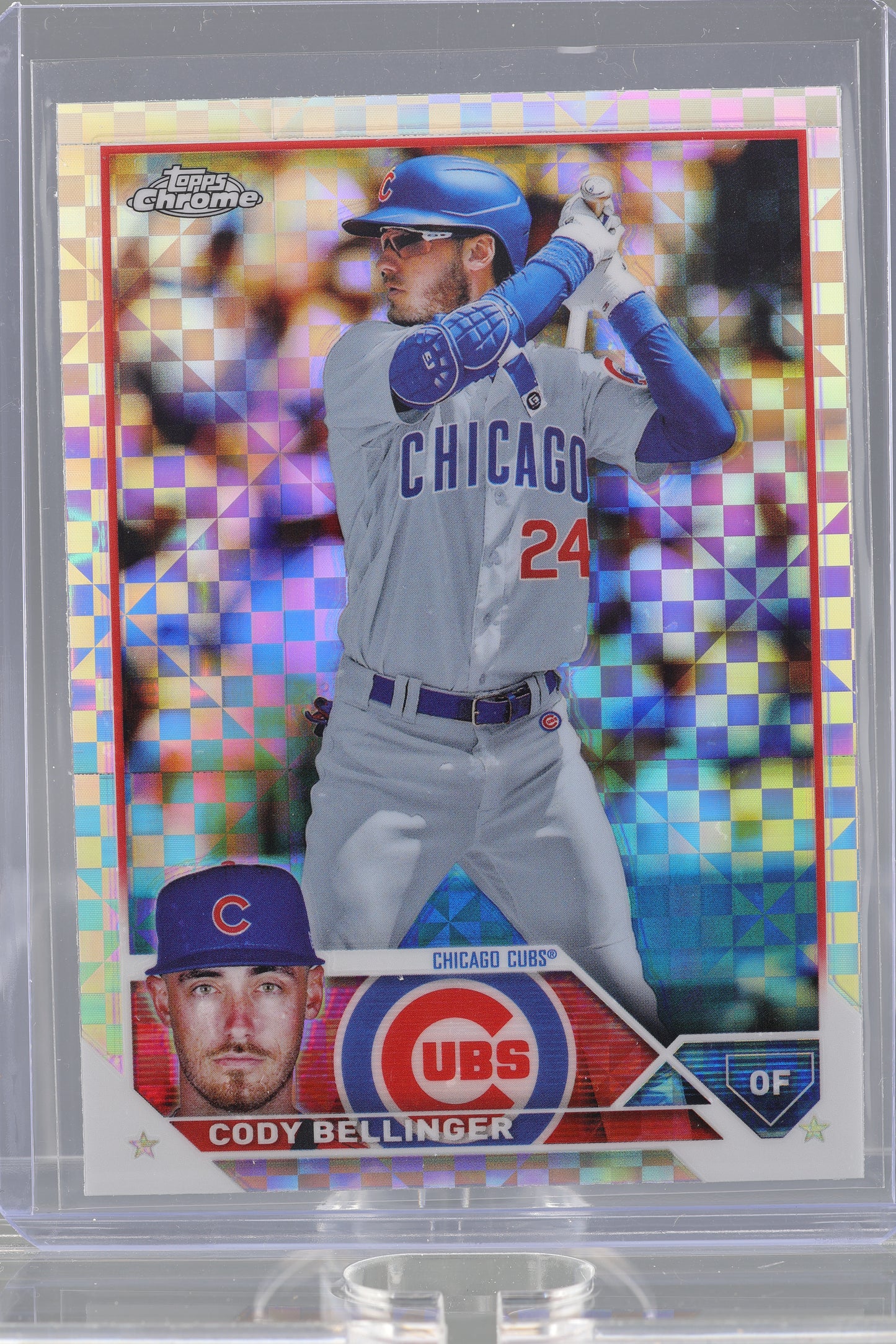 Cody Bellinger 2023 Topps Chrome X-Fractor Refractor #21        Chicago Cubs