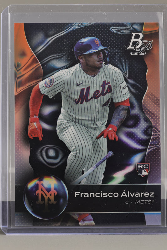 Francisco Álvarez 2023 Bowman Platinum  #36       Rookie Card RC New York Mets