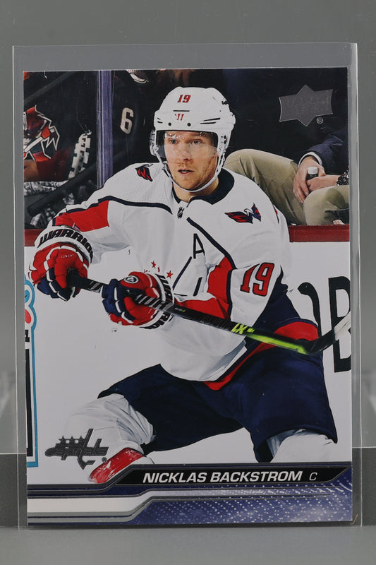 Nicklas Backstrom 2023 Upper Deck Series Two #442        Washington Capitals