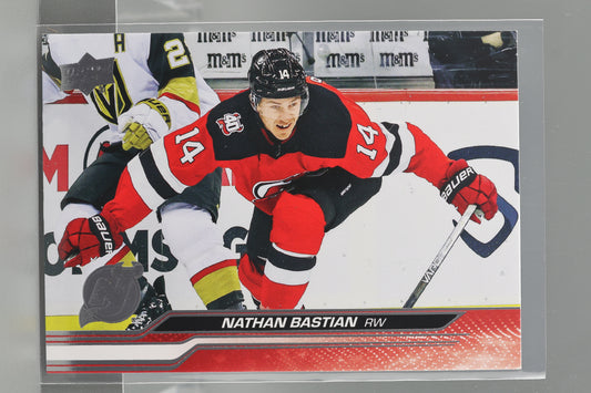 Nathan Bastian 2023 Upper Deck Series Two #360        New Jersey Devils