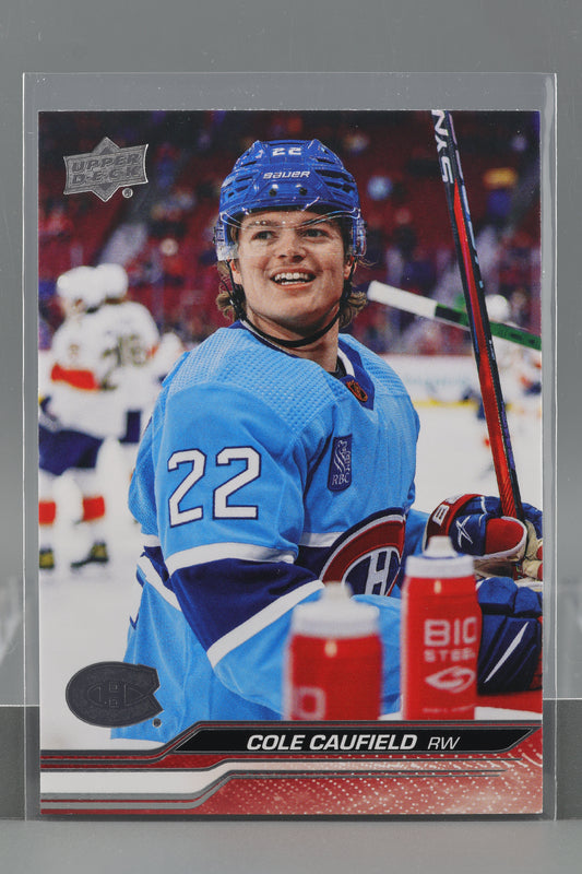 Cole Caufield 2023 Upper Deck Series Two #347        Montreal Canadiens