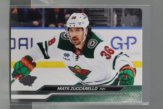 Mats Zuccarello 2023 Upper Deck Series Two #337        Minnesota Wild