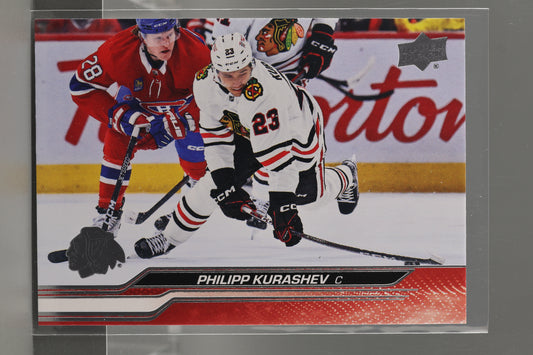 Philipp Kurashev 2023 Upper Deck Series Two #288        Chicago Blackhawks