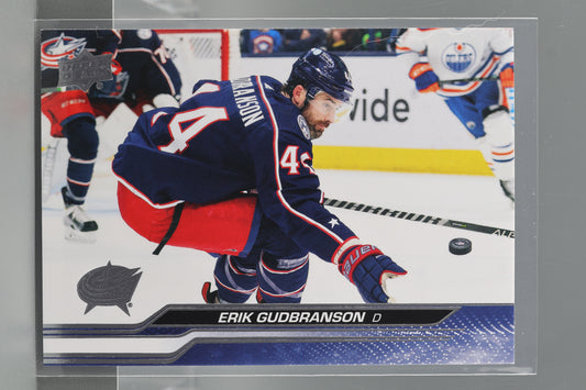 Erik Gudbranson 2023 Upper Deck Series Two #302        Columbus Blue Jackets