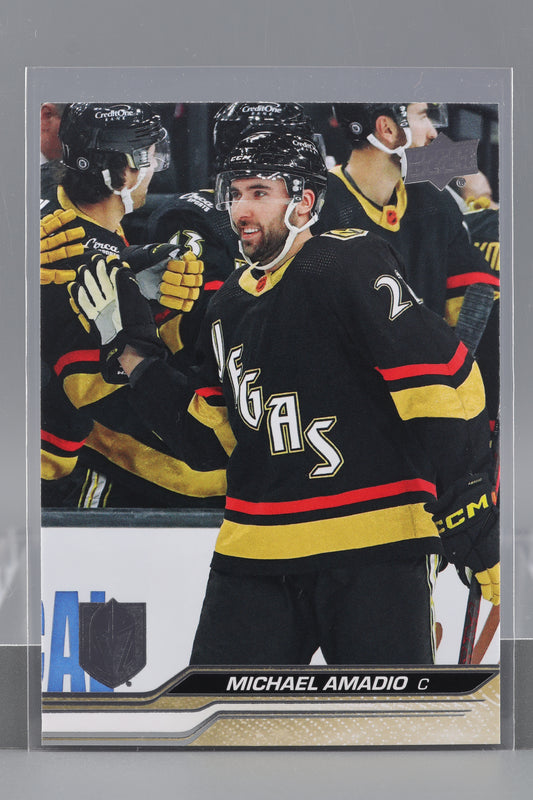 Michael Amadio 2023 Upper Deck Series Two #433        Vegas Golden Knights