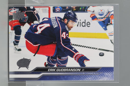 Erik Gudbranson 2023 Upper Deck Series Two #302        Columbus Blue Jackets