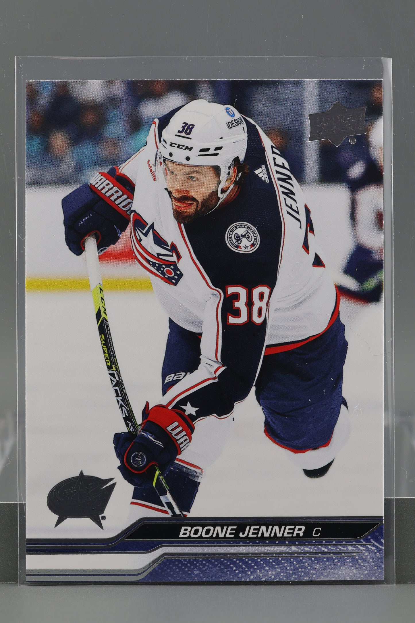 Boone Jenner 2023 Upper Deck Series Two #299        Columbus Blue Jackets