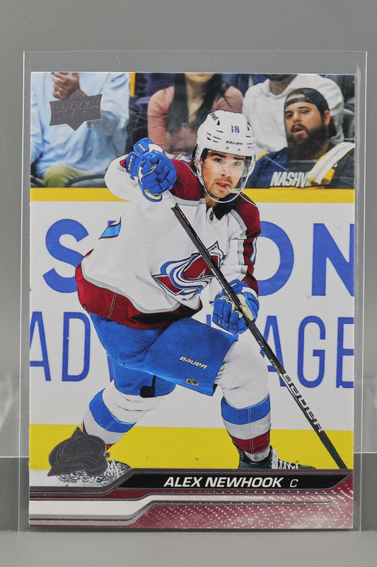 Alex Newhook 2023 Upper Deck Series Two #294        Colorado Avalanche