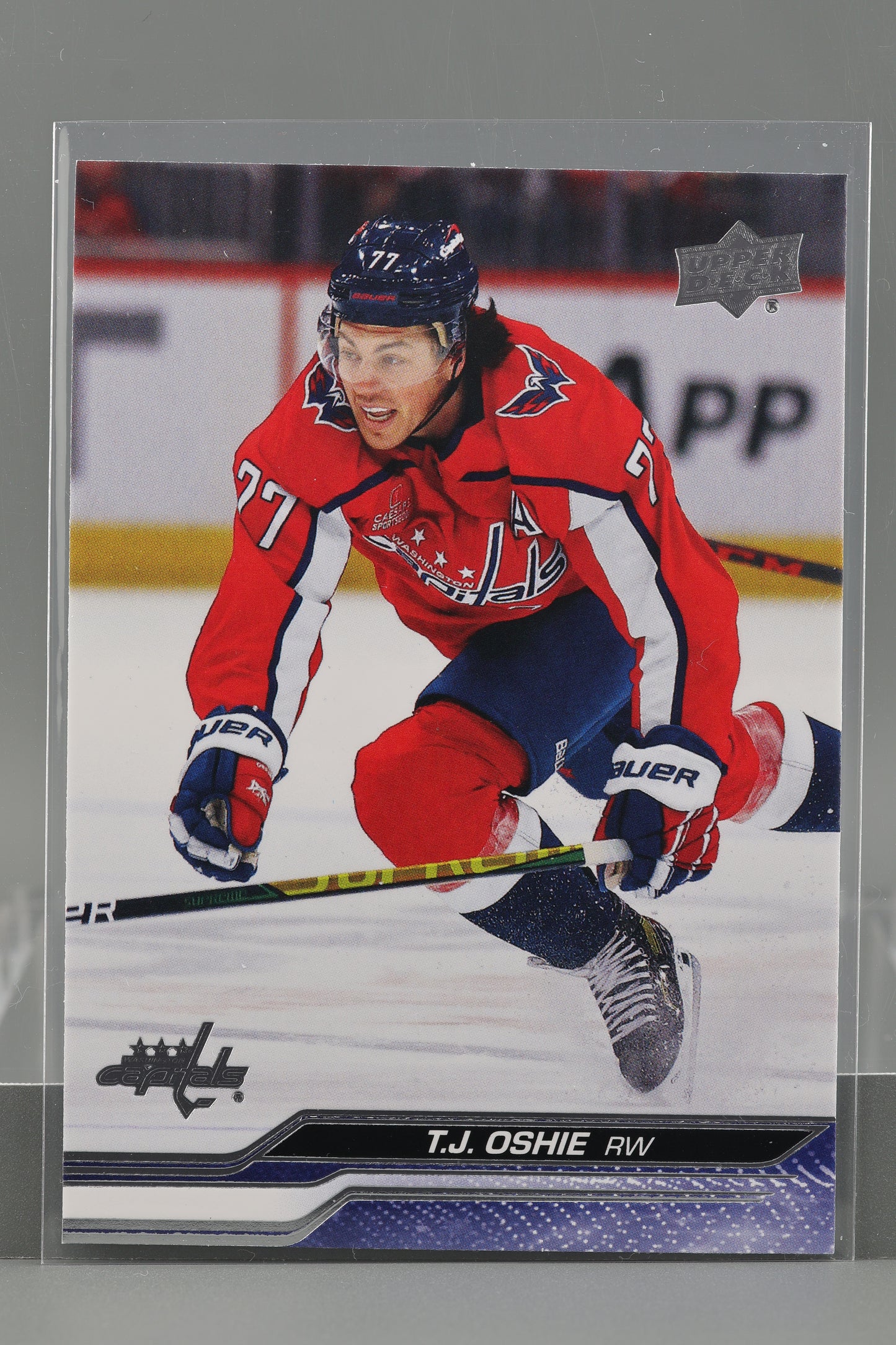 T.J. Oshie 2023 Upper Deck Series Two #438        Washington Capitals