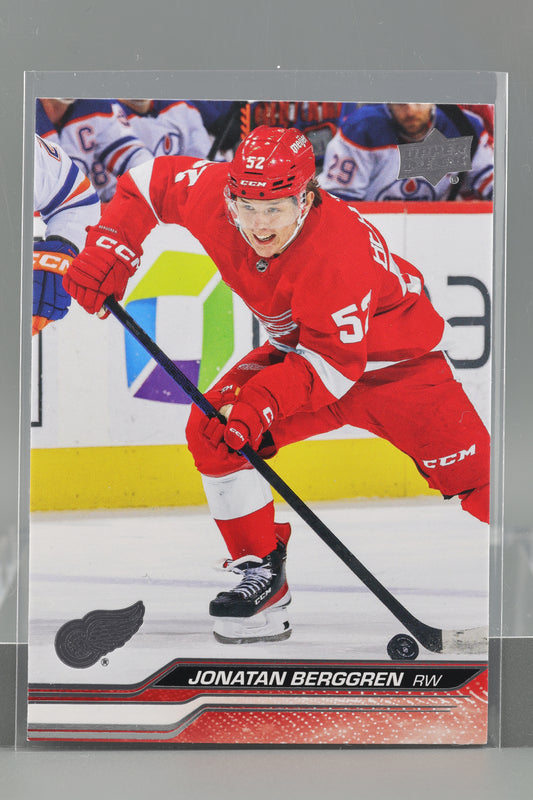 Jonatan Berggren 2023 Upper Deck Series Two #314        Detroit Red Wings