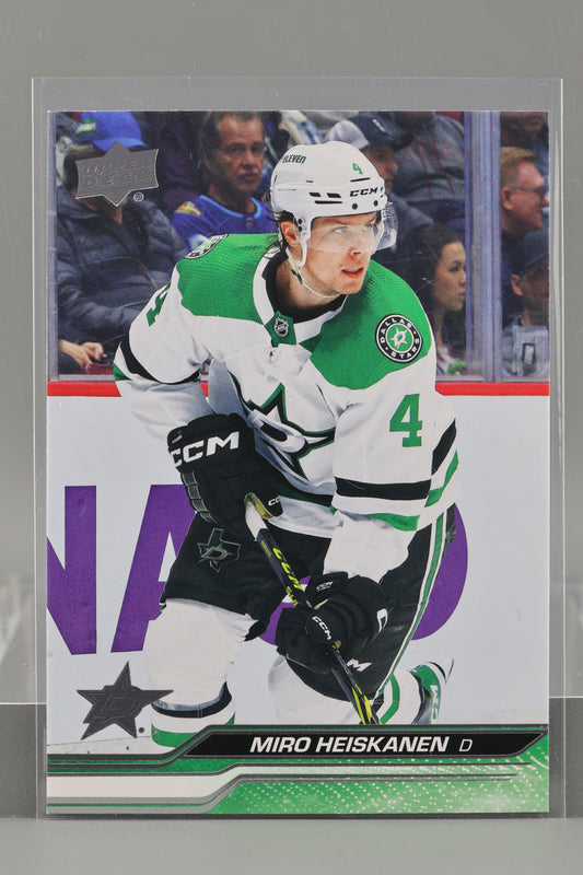 Miro Heiskanen 2023 Upper Deck Series Two #309        Dallas Stars