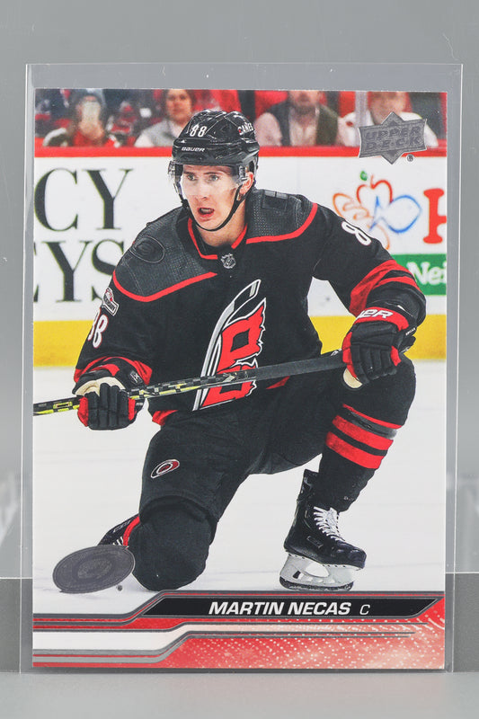 Martin Necas 2023 Upper Deck Series Two #283        Carolina Hurricanes