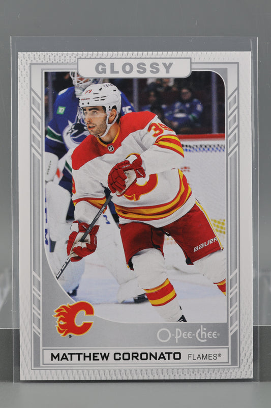 Matthew Coronato 2023 Upper Deck O-Pee-Chee Glossy Series Two #R-42        Calgary Flames