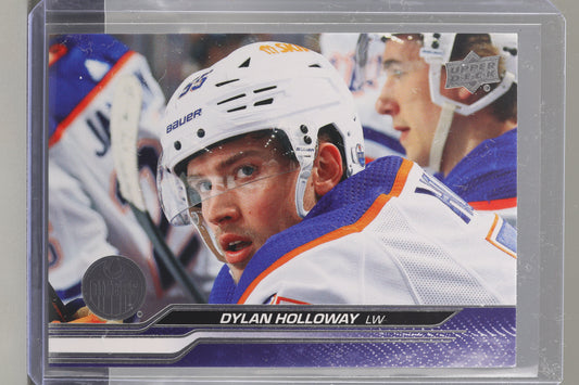 Dylan Holloway 2023 Upper Deck Series Two #321        Edmonton Oilers