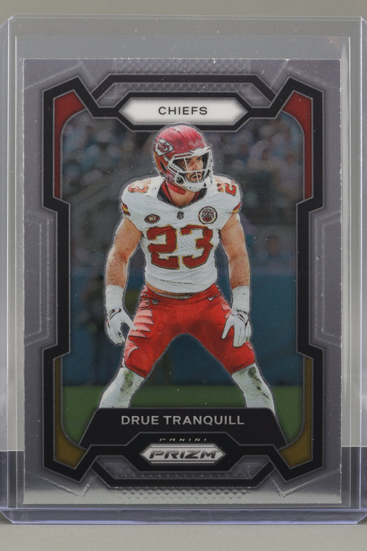 Drue Tranquill 2023 Panini Prizm  #156        Kansas City Chiefs