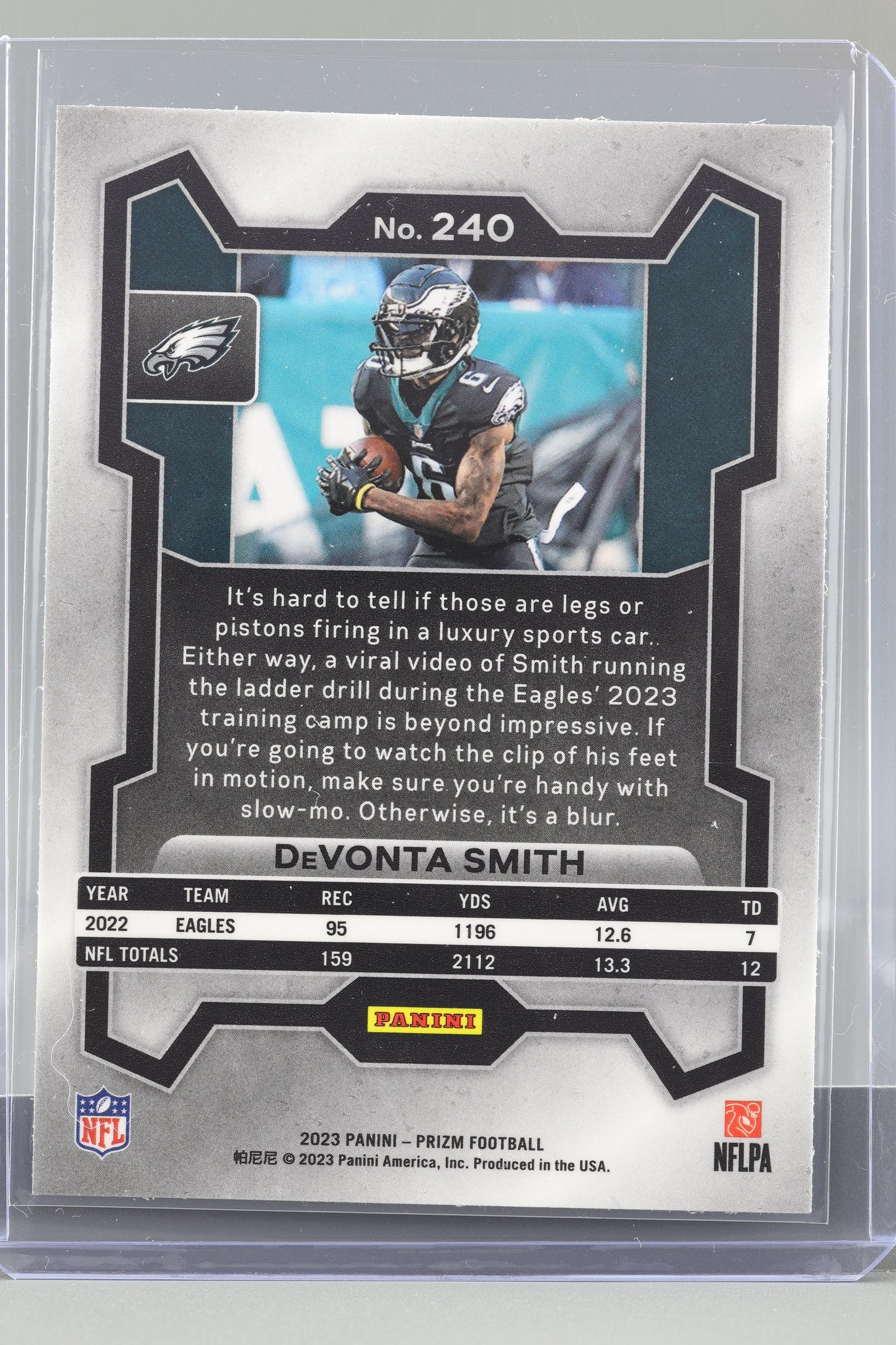 DeVonta Smith 2023 Panini Prizm  #240        Philadelphia Eagles