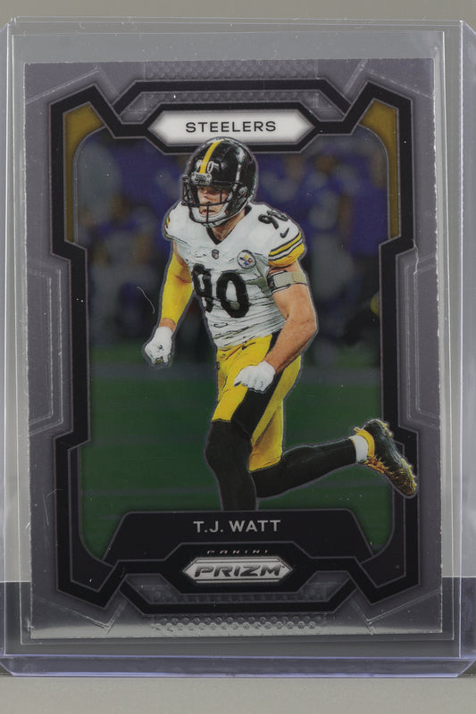 T.J. Watt 2023 Panini Prizm  #254        Pittsburgh Steelers