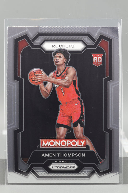 Amen Thompson 2023-24 Panini Prizm Monopoly  #33        Houston Rockets