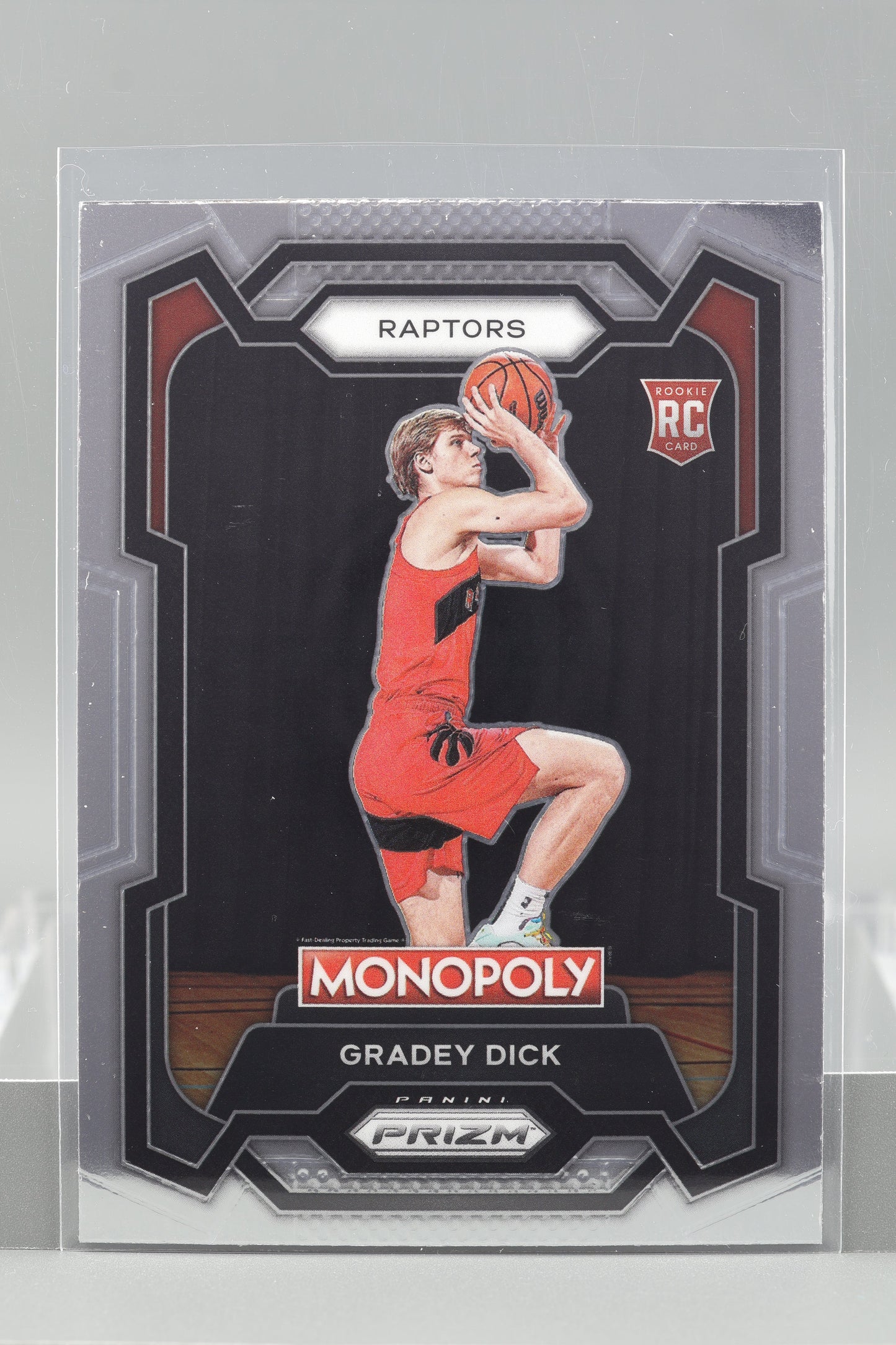 Gradey Dick 2023-24 Panini Prizm Monopoly  #84        Toronto Raptors