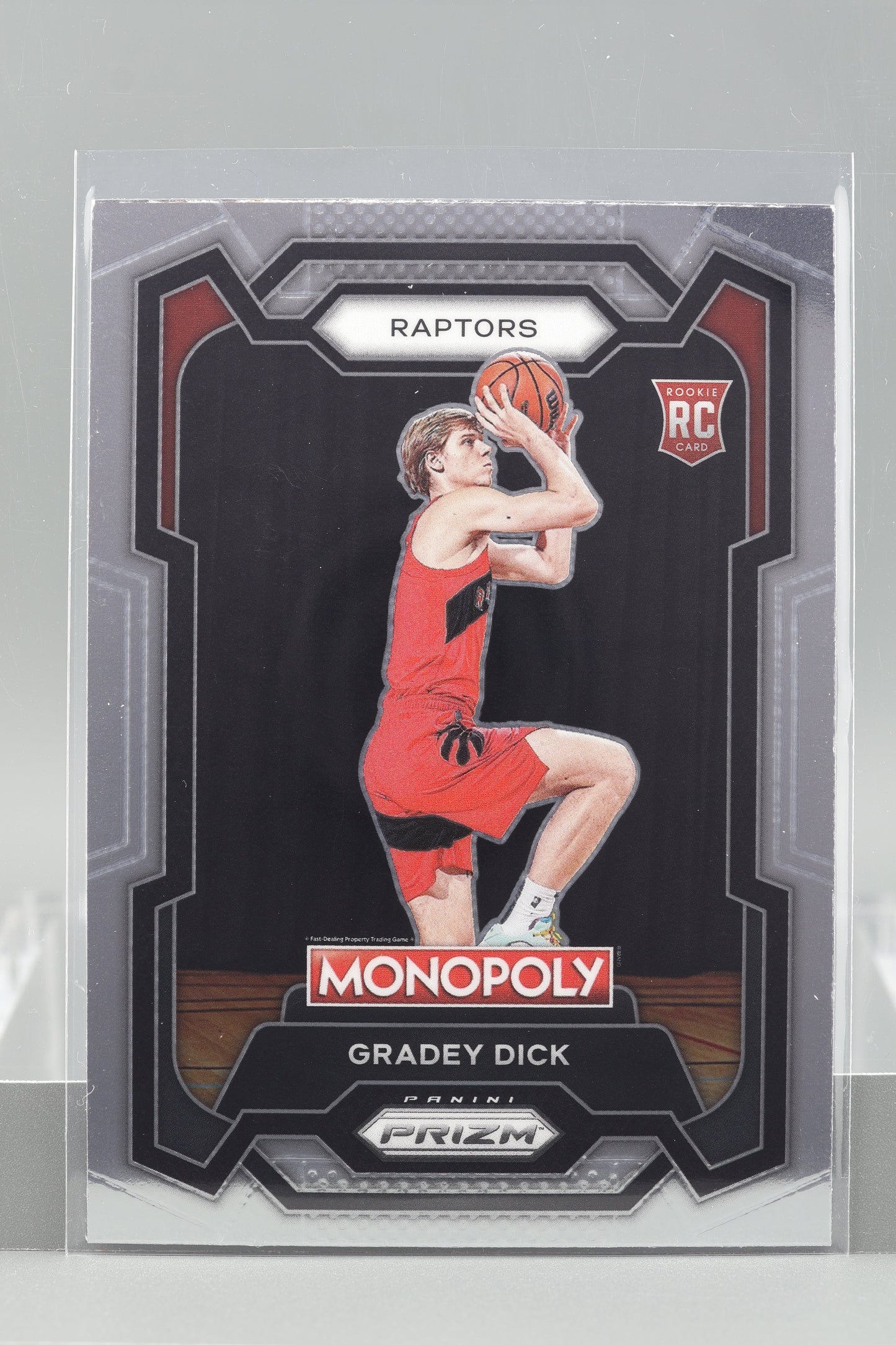 Gradey Dick 2023-24 Panini Prizm Monopoly  #84        Toronto Raptors