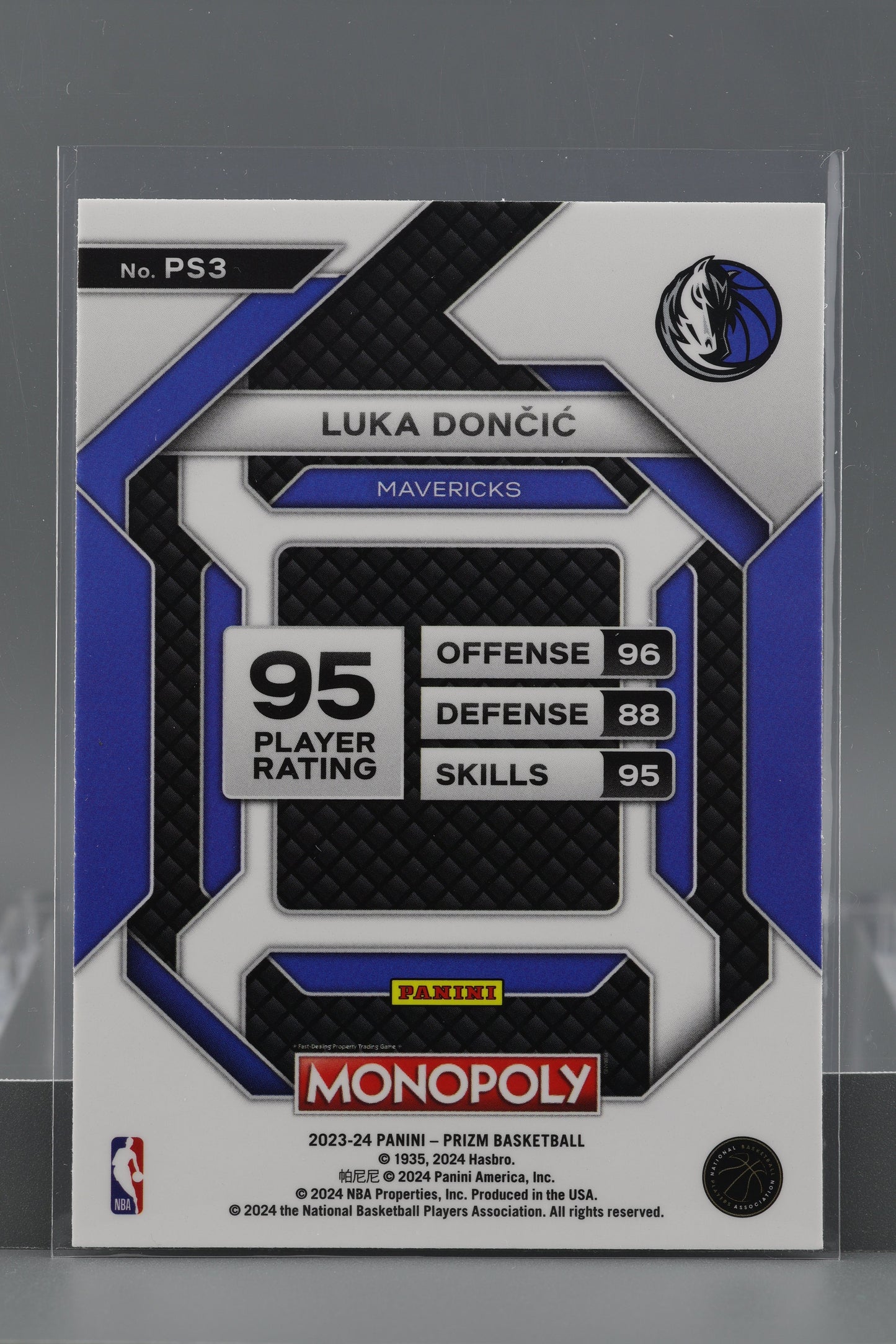 Luka Doncic 2023-24 Panini Prizm Monopoly All-Star  #PS3        Dallas Mavericks