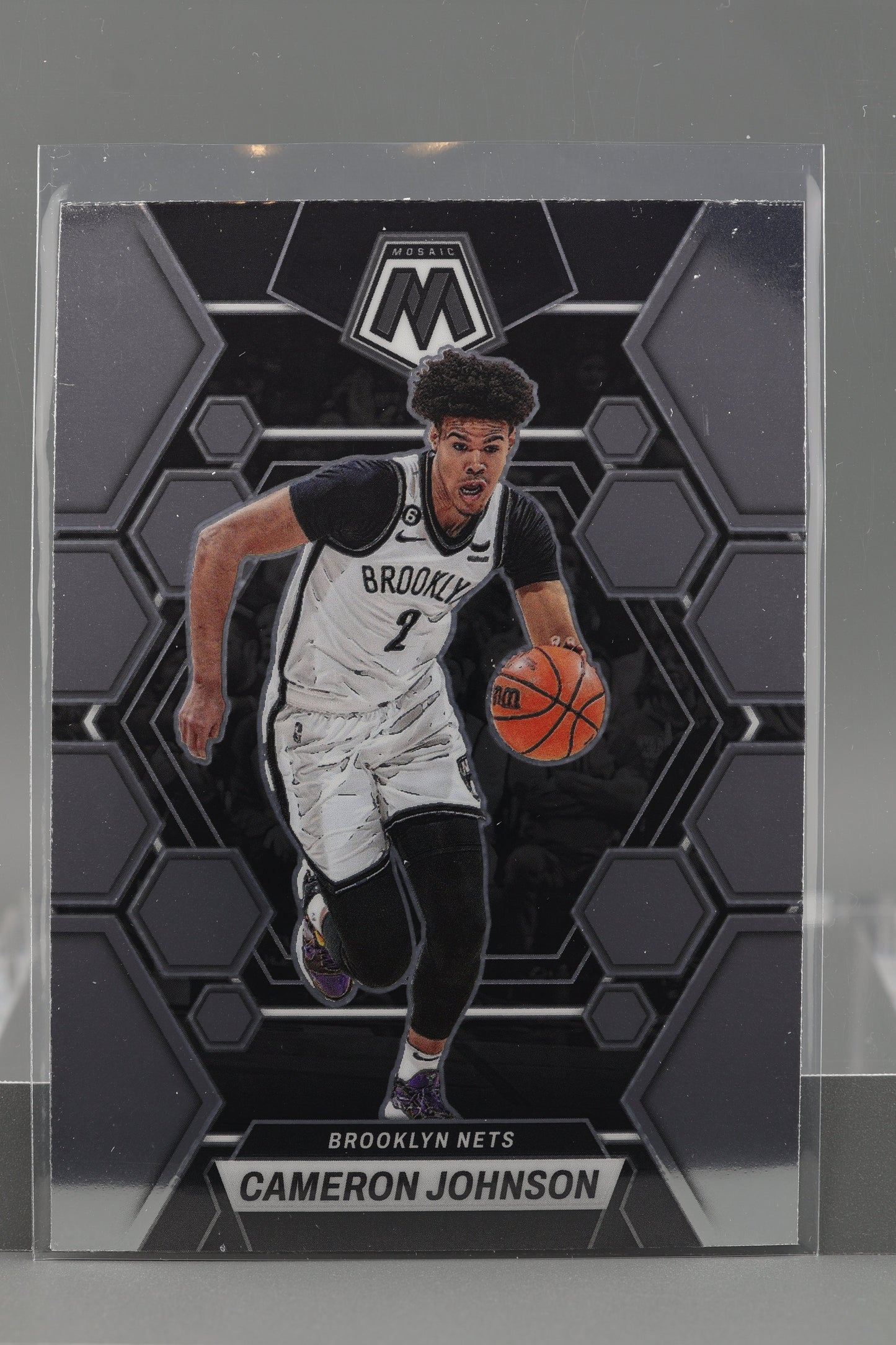 Cameron Johnson 2022-23 Panini Mosaic  #14        Brooklyn Nets