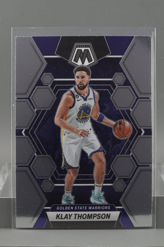 Klay Thompson 2022-23 Panini Mosaic  #34        Golden State Warriors