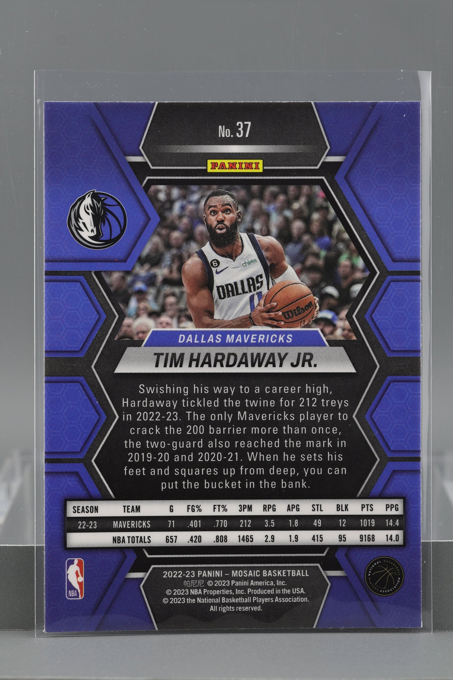 Tim Hardaway Jr. 2022-23 Panini Mosaic  #37        Dallas Mavericks