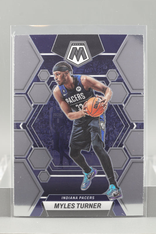 Myles Turner 2022-23 Panini Mosaic  #36        Indiana Pacers