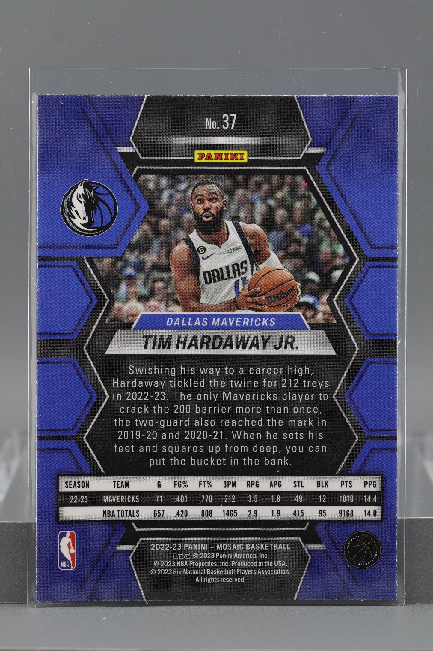 Tim Hardaway Jr. 2022-23 Panini Mosaic  #37        Dallas Mavericks