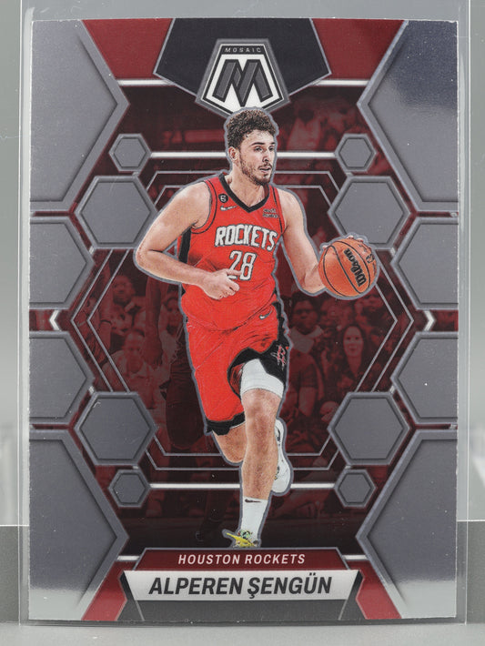 Alperen Sengun 2022-23 Panini Mosaic  #41        Houston Rockets