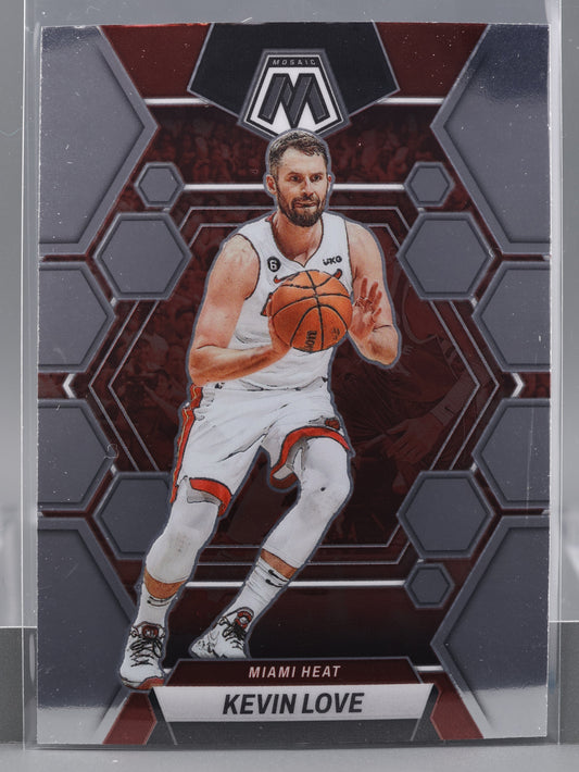 Kevin Love 2022-23 Panini Mosaic  #42        Miami Heat